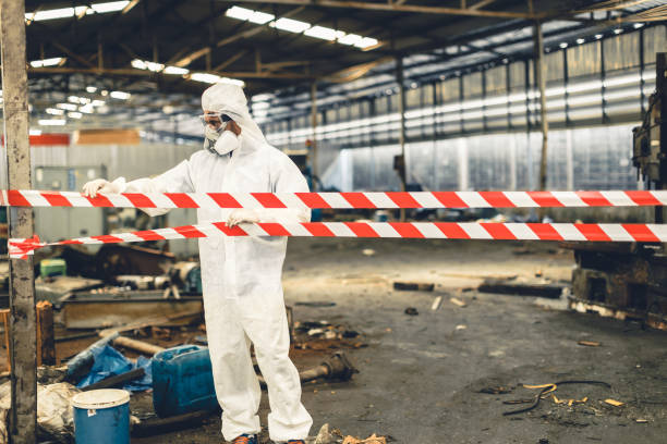 Professional Odor Removal technician working in Westerville, OH
